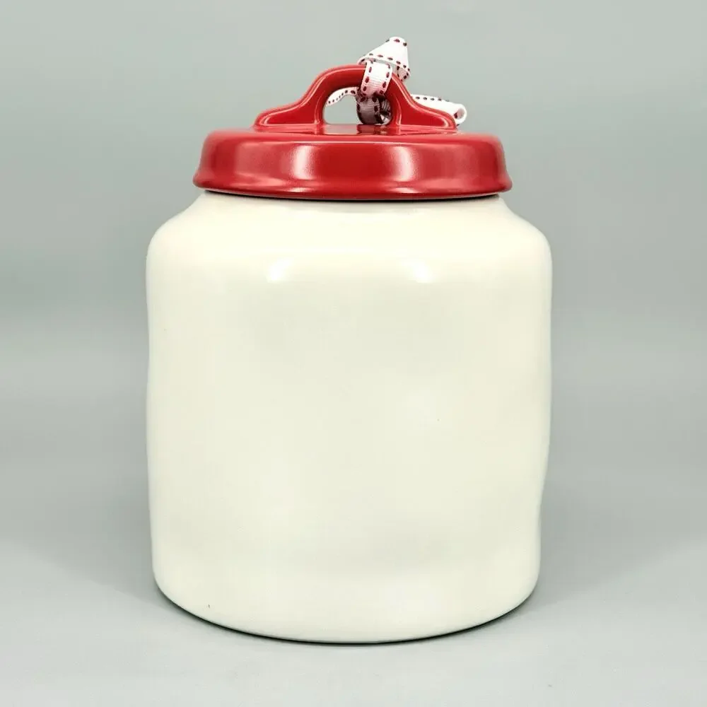 Rae Dunn Artisan Collection All I Want For Christmas Canister Cookie Jar